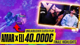 AMAR x ELI CUP 40.000€ FINALE! LEGENDÄRER CLUTCH PLAY! 😱| Tag 2 Highlights