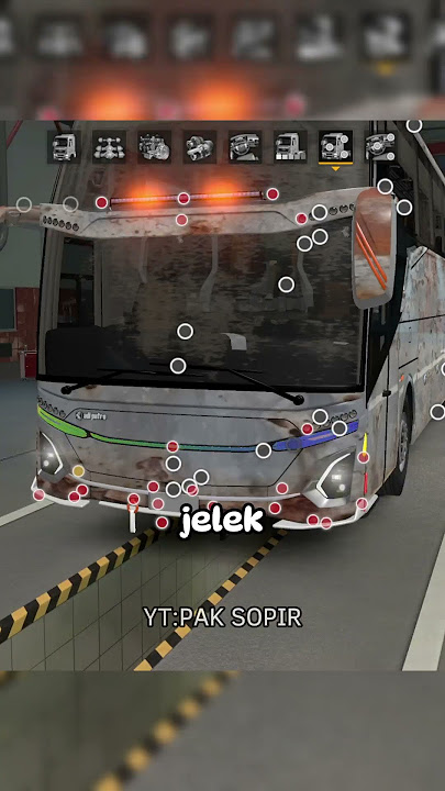 modif bus karatanjadi tetap karatan dan jelek bau  HIT🤨 #ets2 #bus #basuri  #truk
