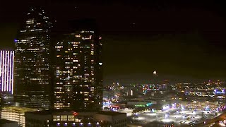TIMELAPSE: Clouds roll through Downtown Dallas (February 2024)