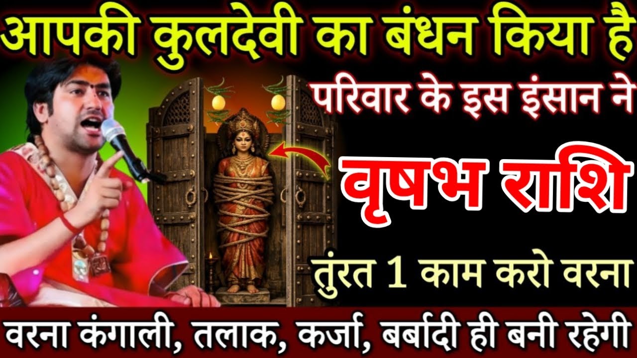 वृषभ राशि 17,18 जनवरी, आपकी कुलदेवी को बांध दिया है, इस इंसान ने सारी हद पार करदी है |Vrishabh rashi