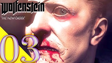 "WOLFENSTEIN" THE NEW ORDER UBER WALKTHROUGH ( ESCAPE ASYLUM ) PART 3 PS4/PRO