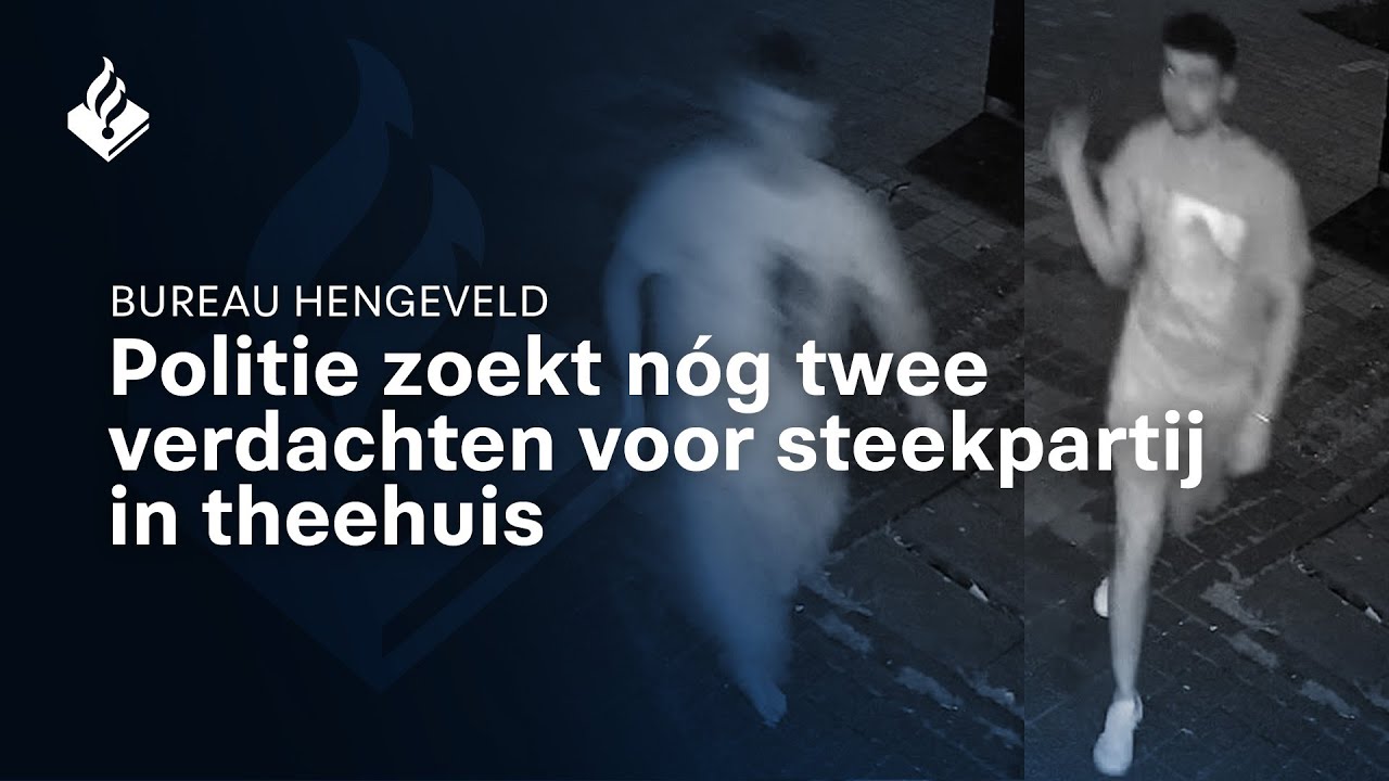 Politie zoekt nóg twee verdachten voor steekpartij in theehuis - Utrecht