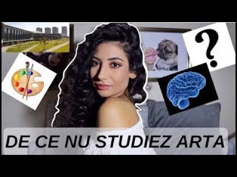 DE CE NU FAC ARTA LA FACULTATE