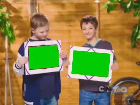 Cartoon Network Too Banner Next Template Green Screen 2012 2014 Free To Use UK