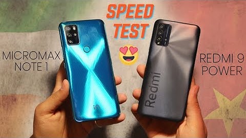 Redmi 9 Power vs Micromax IN Note 1 Speed Test | Snapdragon 662 vs Mediatek G85 | 😱SHOCKING RESULT😱