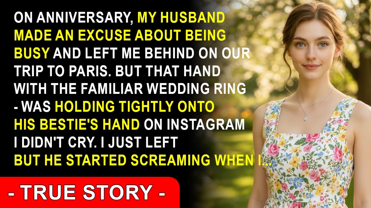 My Husband Left Me Behind on Our Anniversary Trip for “His Bestie”—But He Started Screaming When I