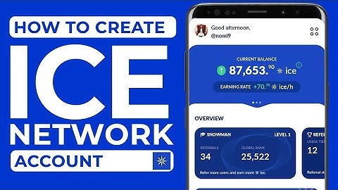 How to create ice network account | ice network me mining kaise kare | ice network mining app 2024