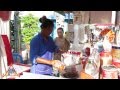 Thai Street Vendor Iced Tea and Coffee Drinks