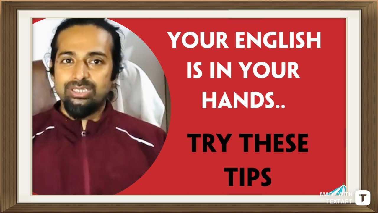 Tips to improve your English fluency in a short time | Rupam Sil - YouTube