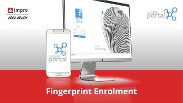 Fingerprint Enrolment - Access Portal v5