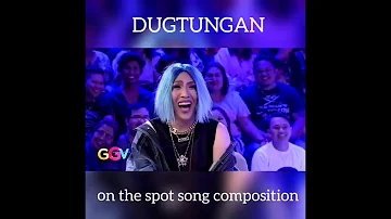 GGV Dugtungan on the spot song composition