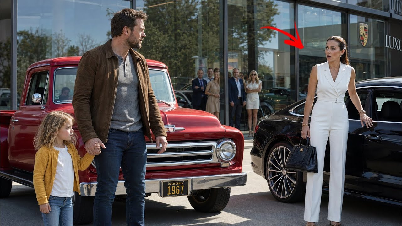« Cet endroit n’est pas fait pour des gens comme vous. » Le directeur du showroom ignorait à qui appartenait le vieux pick-up garé devant la porte.