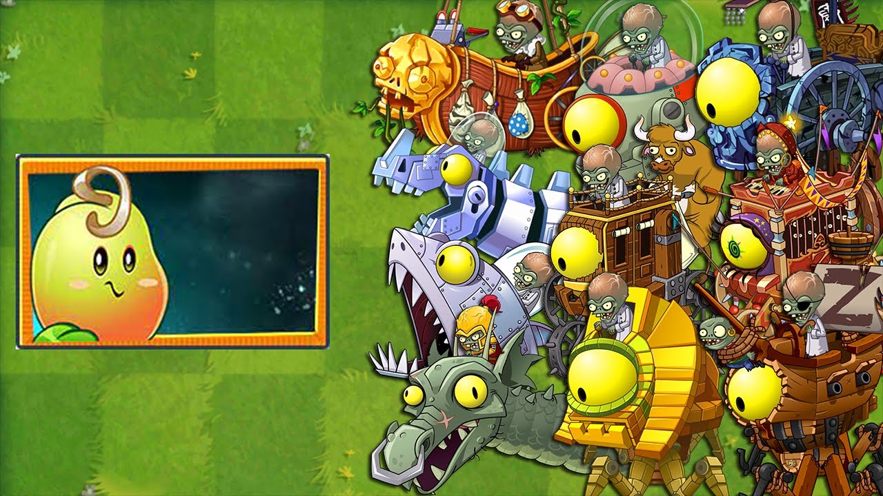 Plants vs Zombies 2 NEW Plant Bean Sprout Plant PowerUp vs All Final Boss Fight! YouTube