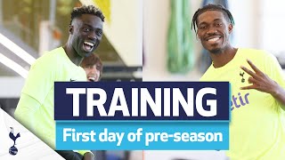 Spurs return for FIRST DAY of 22/23 pre-season! | TRAINING