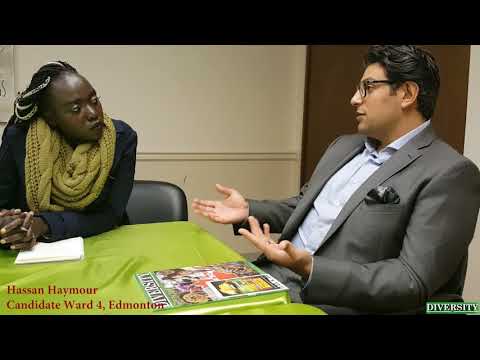 Hassan Haymour Candidate Ward 4, Edmonton