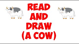 READ AND DRAW 4 (A COW)