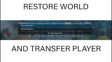 palworld unknown world data fix. super easy. player transfer error also fixed.