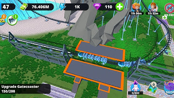 Build Veloci Ride | Real Coaster Idle Game Gameplay Android IOS