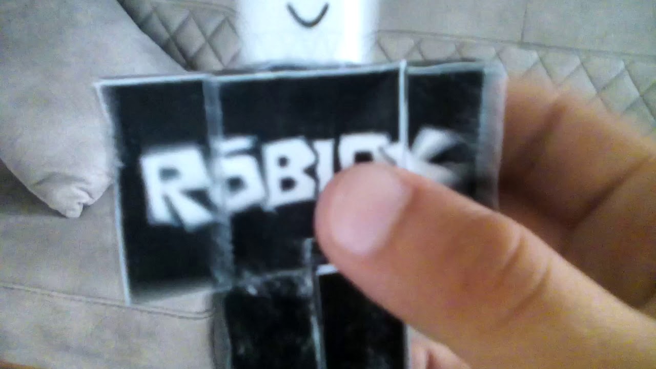 Roblox Papercraft Gosterdim Youtube - roblox noob papercraft