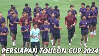 MOMEN LATIHAN TIMNAS U-20 PERSIAPAN TOULON CUP 2024