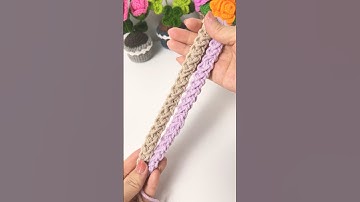 Crochet Bag 🧶 Hướng dẫn móc kiểu dây quai túi