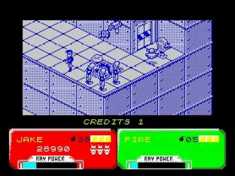 Escape from the Planet of the Robot Monsters Walkthrough, ZX Spectrum