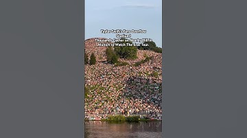 Swifties on The Hill! Thousands of People in Munich Watched The Eras Tour on a Hill! #taylorswift