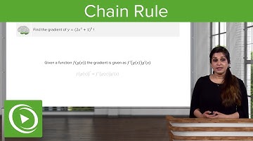 Chain Rule – Calculus | Lecturio