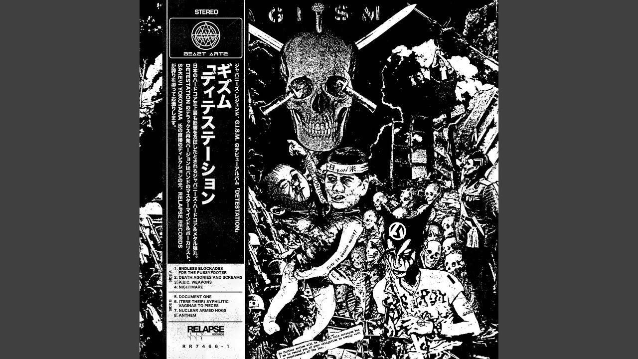 G.I.S.M - Nightmare [Crust Punk] (Japan, 1983) : r/punk