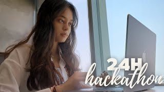 Bytes \& Bites Ep.6: My First Hackathon at Google! 24H Coding, Pizza \& No Sleep 💻🍕