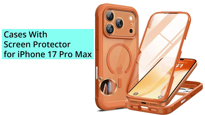 Cases with Screen Protector for iPhone 17 Pro Max