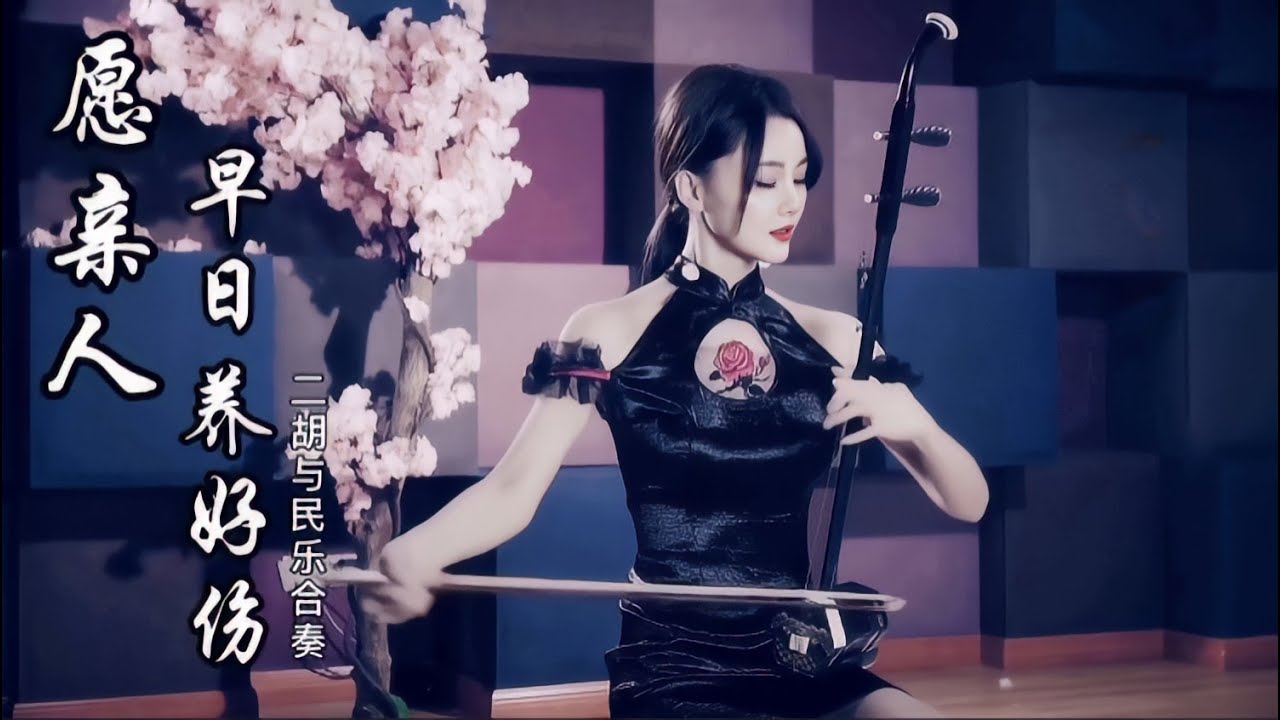 二胡与民乐合奏音乐：愿亲人早日养好伤，表达了人民对解放军的深厚感情 bekijken op YouTube