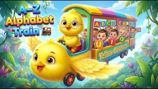 🚂🐥 A–Z Alphabet Learning Train Song 🌈