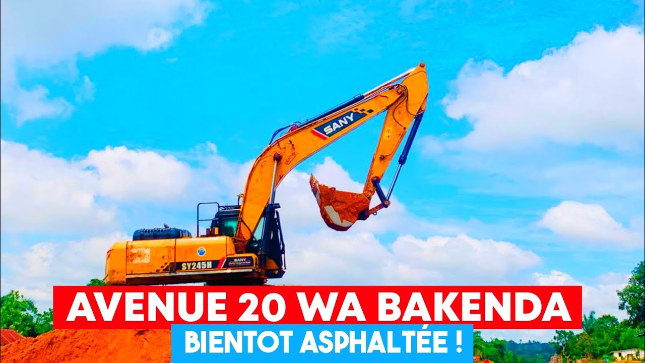 MBUJIMAYI : L'AVENUE 20 WA BAKENDA, BIENTÔT ASPHALTÉE DANS LA COMMUNE DE #BIPEMBA #mbujimayi