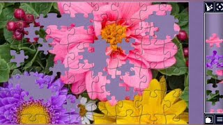 Dahlia Aster Sunflower Puzzle 🌸🌻🧩 | Blooming Garden Rush 🌺🌷🧩 //@jigsawpuzzle98  screenshot 2