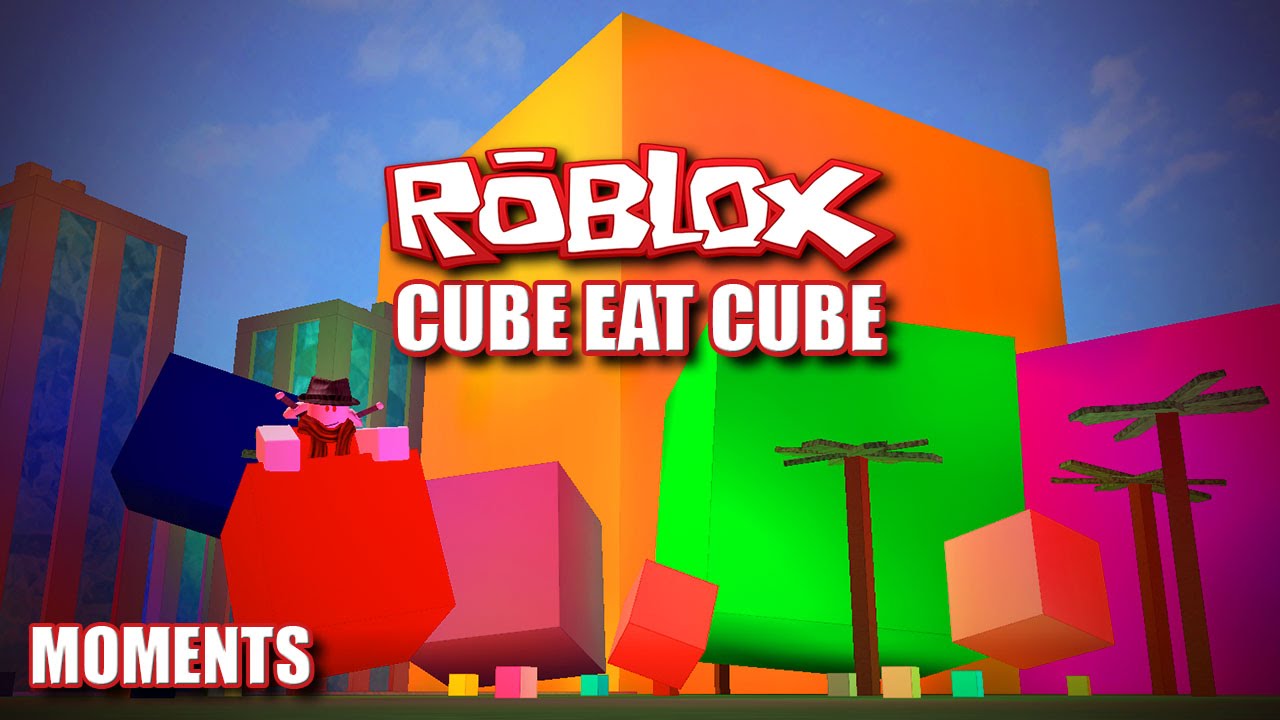 Agario Fail Roblox Cube Eat Cube Moments - roblox agario youtube