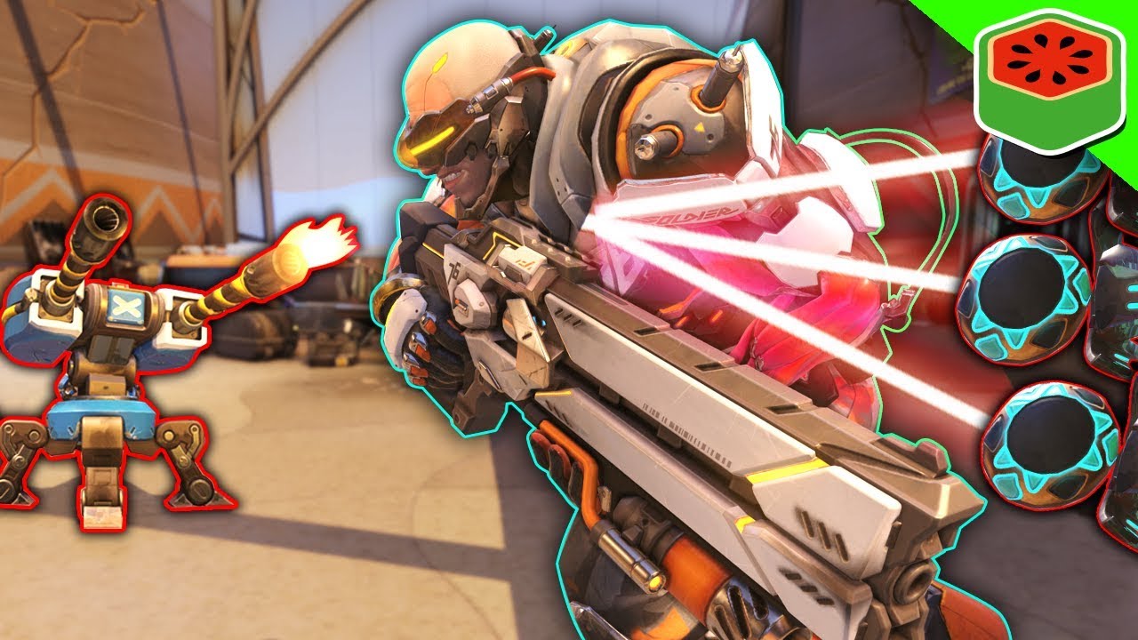 TURRET GAUNTLET (GONE WRONG) (GONE SEXUAL) | Overwatch Custom Game funny moments in soccer