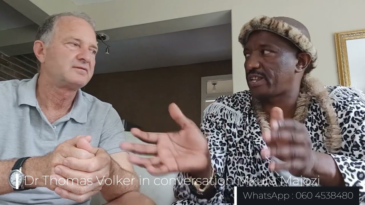 Dr Thomas Volker in conversation with Mkulu Majozi