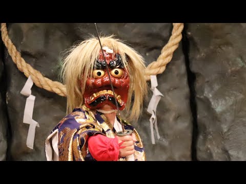 2024/12/15 緒方三社神楽保存会 第187回神楽会館一般公演 五穀舞