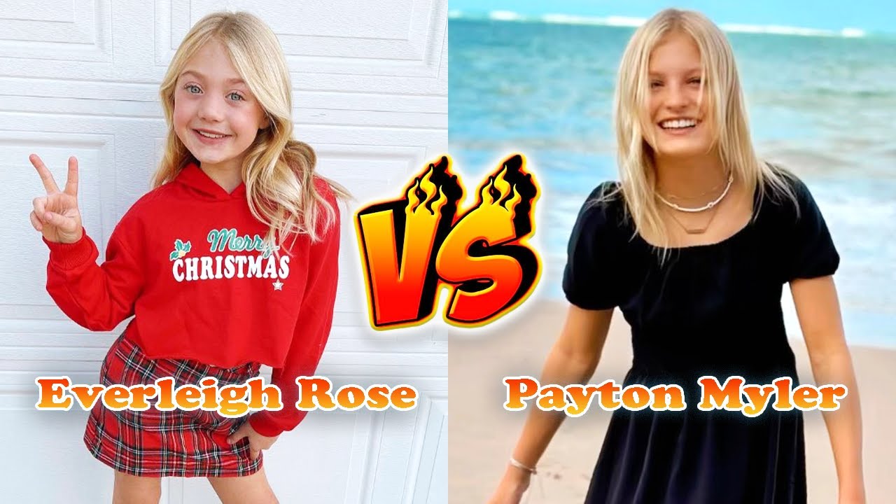 Everleigh Rose VS Payton Myler Transformation 👑 From Baby To 2024