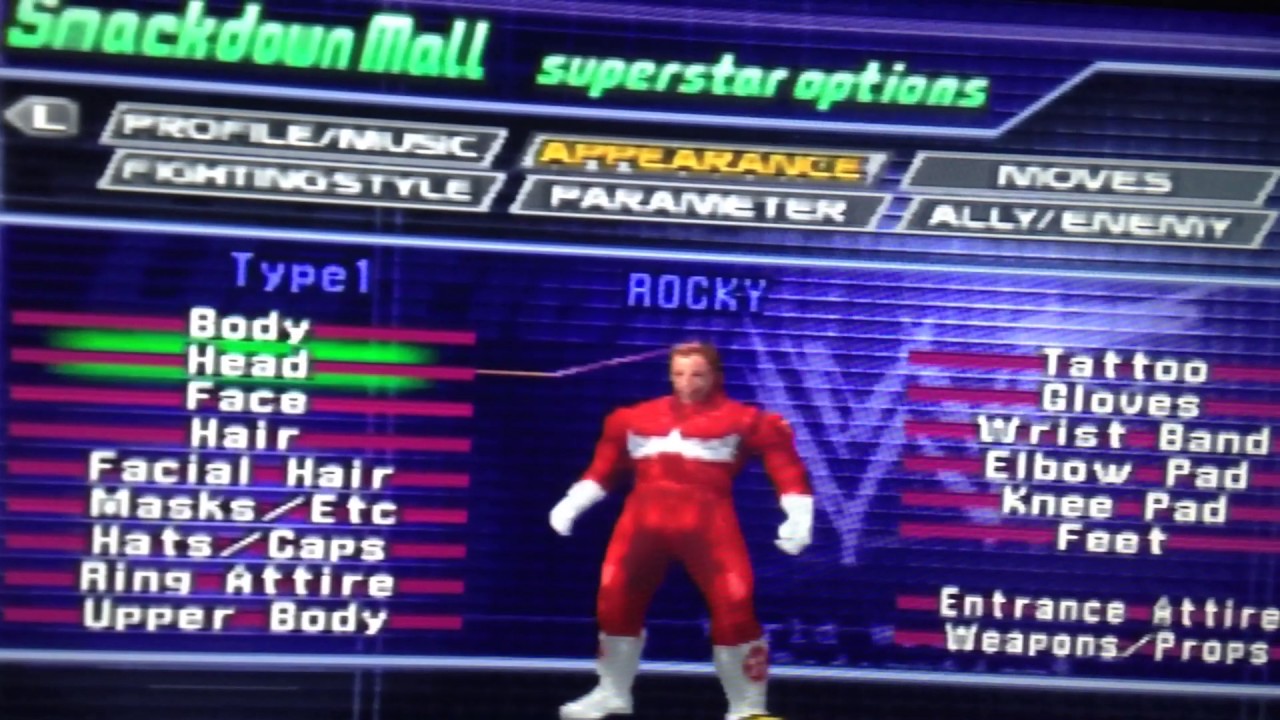 Unmasked Rocky The Red Ranger WWF No Mercy Formula - YouTube