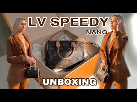 เห่อแกะกล่องน้องหลุยส์ใบใหม่ LOUIS VUITTON SPEEDY NANO UNBOXING | JOSSY BERRY