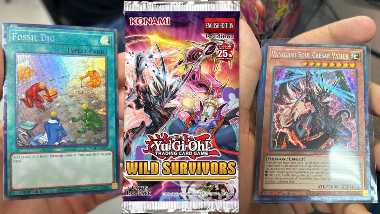 First Look at Collector Rare's From Wild Survivors Yu Gi Oh! YouTube