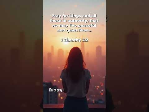 Intercession For Leaders And Authorities (1 Timothy 2:2) 2 YouTube video thumbnail