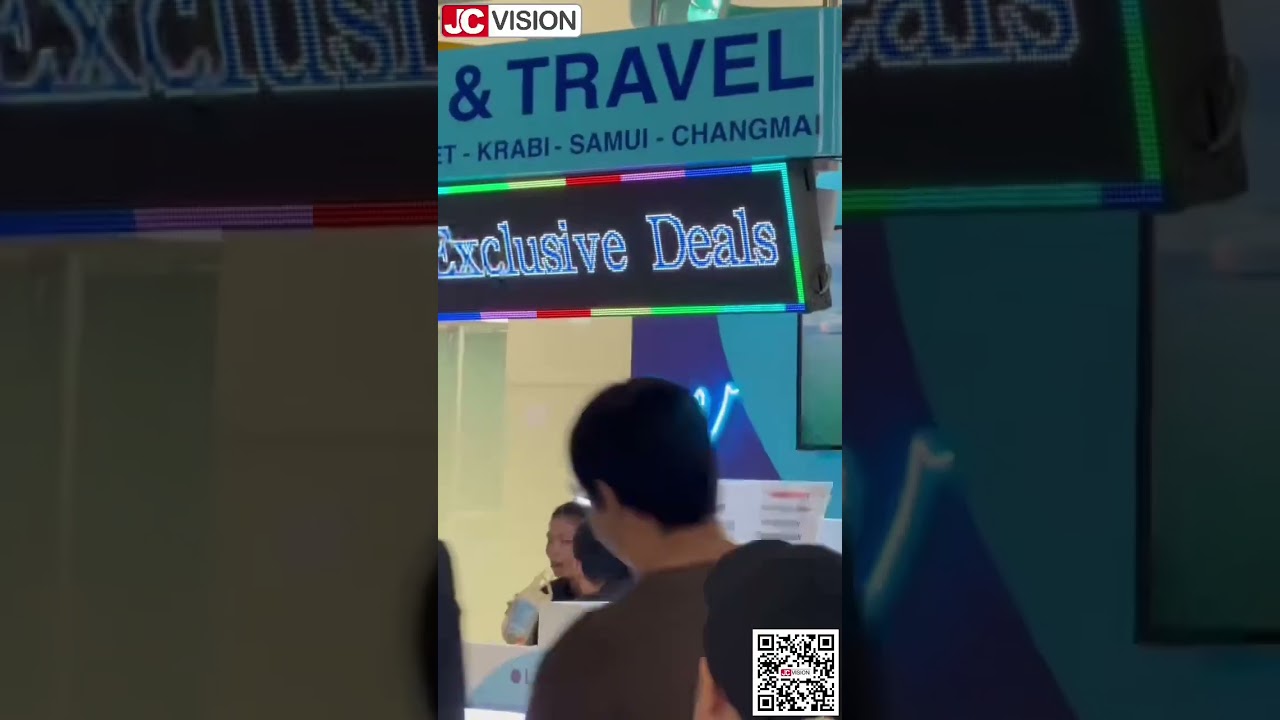 JCVISION DISPLAY SHOW IN SUYWAY STATION