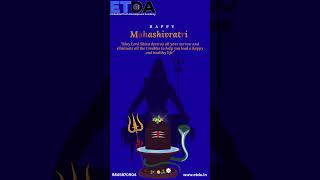 Har Har Mahadev 🔱 | Happy Maha Shivratri 2026 | Blessings for Success & Growth | ETDA
