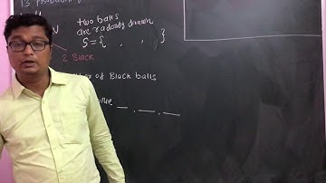 2. An urn contains 5 red and 2 black balls. Two balls are randomly.|Ch13 |Probability |Maths|L14