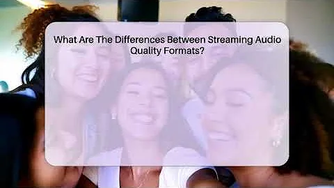 What Are The Differences Between Streaming Audio Quality Formats? - Audio Gear Insider