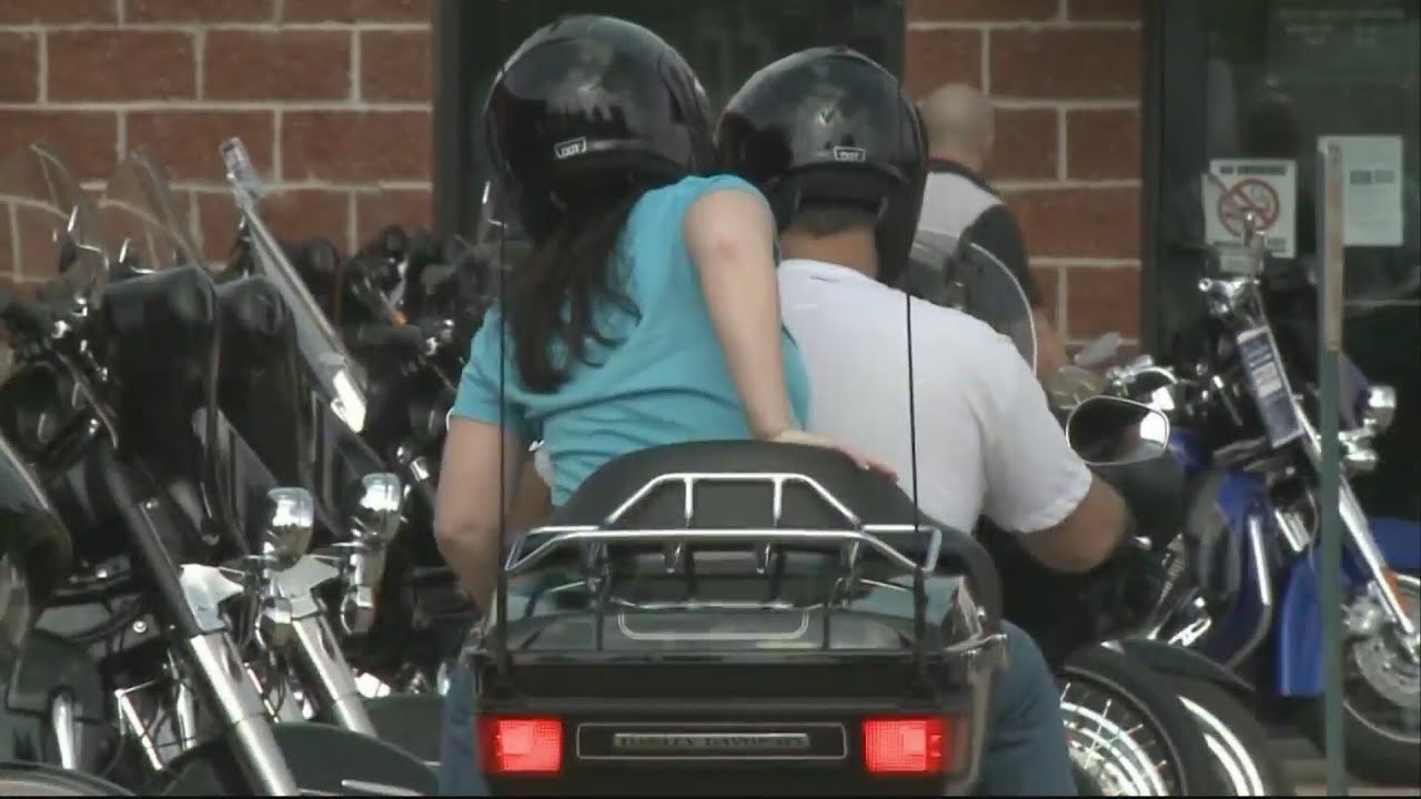 Car vs. motorcycle crash leaves rider dead, two others injured - YouTube