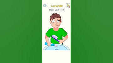 DOP 3 Level 425 - Clean your teeth - Channel Game Mikir